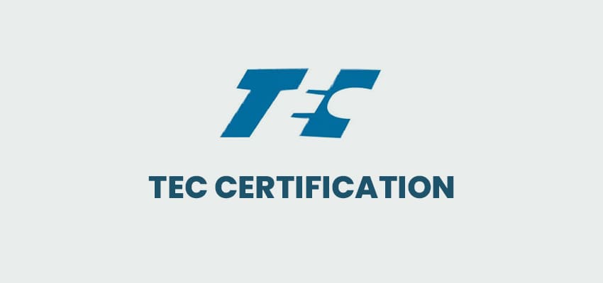 tec certificate